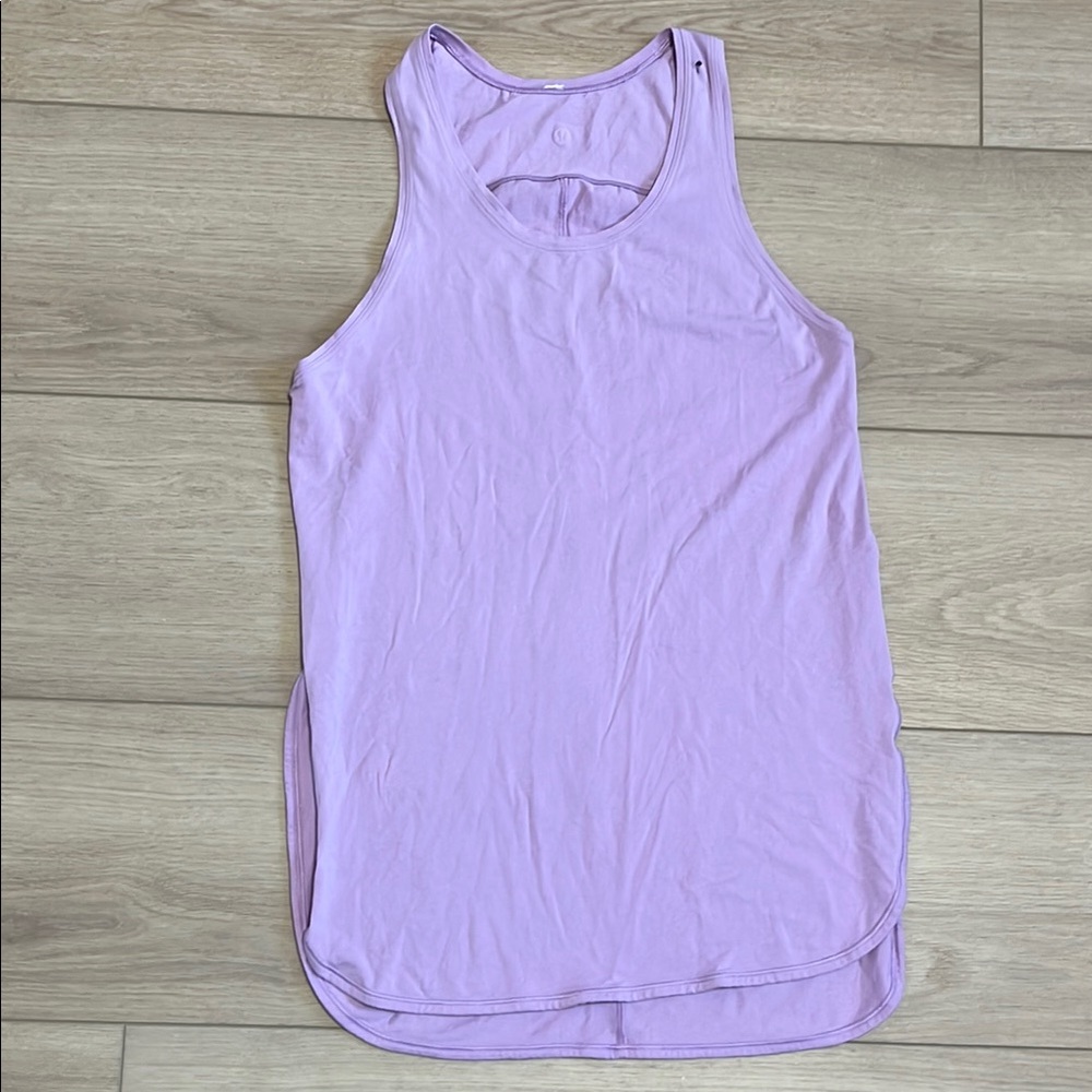 Lululemon purple sleeveless tank top workout gear size small